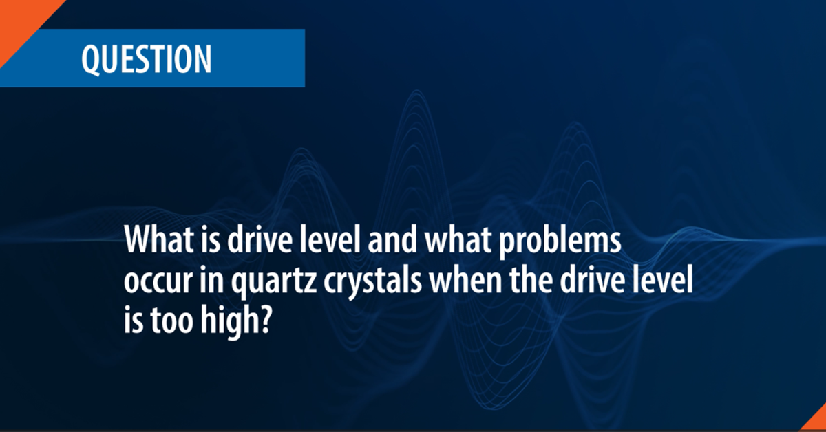 FAQ Drive Level Video