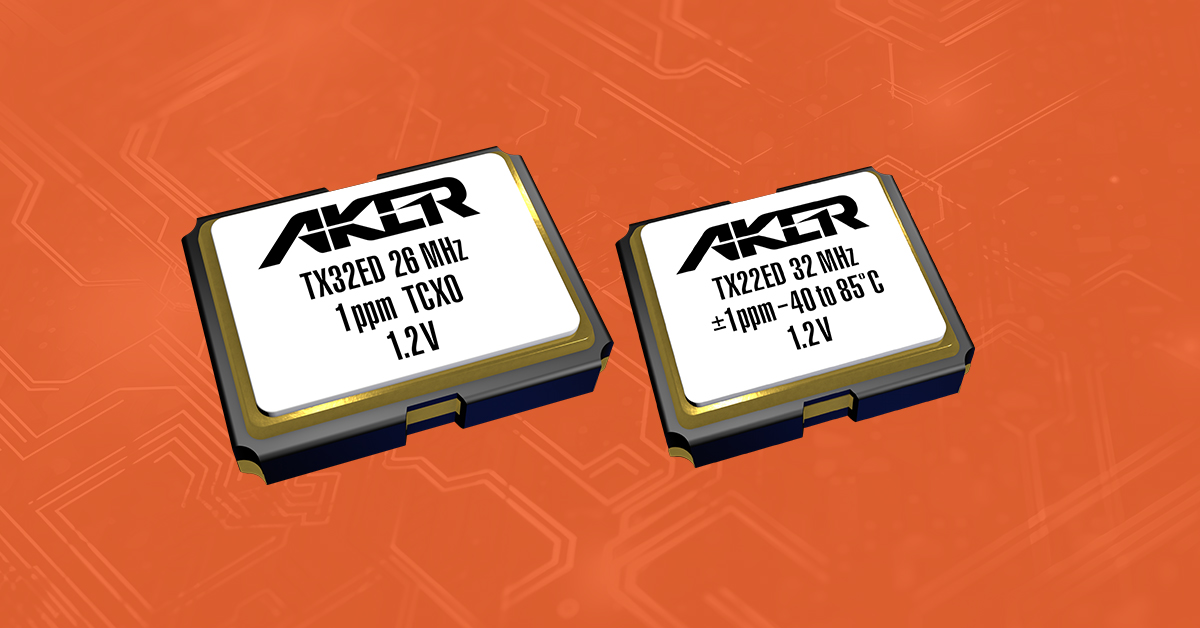 Aker 1.2V TCXO